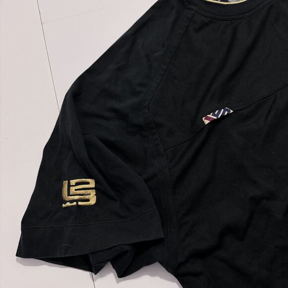 VTG Nike LeBron James Signature Edition #23 Black T-Shirt 2000's Men's Size XL - Picture 3 of 5
